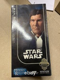 Star Wars Sideshow Collectibles Han Solo Bespin 1/6 Hot Toys Scale Exclusive