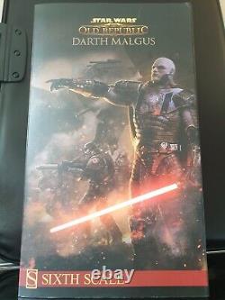 Star Wars Sideshow Collectibles Old Republic Darth Malgus 16 Scale Figure MIB