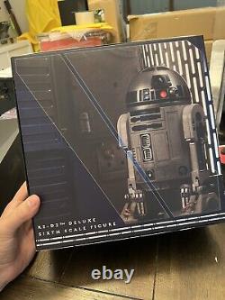 Star Wars Sideshow Collectibles R2-D2 Deluxe 1/6 Figure IN BOX