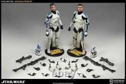 Star Wars Sideshow ECHO & FIVES Sixth Scale 1/6 Scale Clone Troopers Unopened