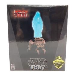 Star Wars Sideshow Exclusive Holographic Darth Sidious withMechno-Chair 16 2007