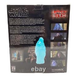 Star Wars Sideshow Exclusive Holographic Darth Sidious withMechno-Chair 16 2007