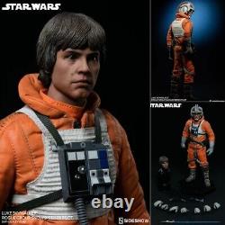 Star Wars Sideshow Luke Skywalker Snowspeeder Pilot 1/6 Scale Figure Exclusive