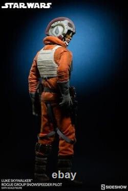 Star Wars Sideshow Luke Skywalker Snowspeeder Pilot 1/6 Scale Figure Exclusive