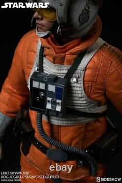 Star Wars Sideshow Luke Skywalker Snowspeeder Pilot 1/6 Scale Figure Exclusive