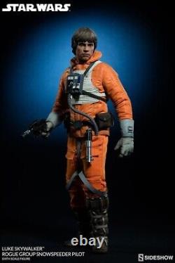 Star Wars Sideshow Luke Skywalker Snowspeeder Pilot 1/6 Scale Figure Exclusive