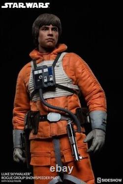 Star Wars Sideshow Luke Skywalker Snowspeeder Pilot 1/6 Scale Figure Exclusive