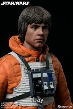 Star Wars Sideshow Luke Skywalker Snowspeeder Pilot 1/6 Scale Figure Exclusive