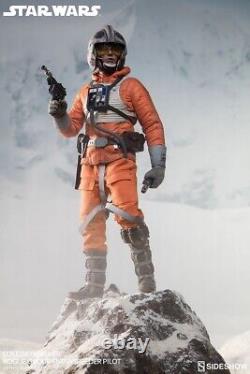 Star Wars Sideshow Luke Skywalker Snowspeeder Pilot 1/6 Scale Figure Exclusive