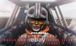 Star Wars Sideshow Luke Skywalker Snowspeeder Pilot 1/6 Scale Figure Exclusive