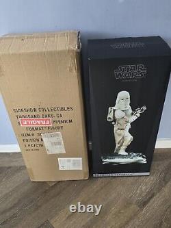 Star Wars Sideshow Premium Format Snow Trooper Exclusive Limited Edition 500 Esb