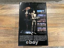 Star Wars Sideshow STAP and Battle Droid 1/6 Scale NEW