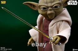 Star Wars The Clone Wars Animated Yoda Jedi Master Sixth Scale figure Sideshow