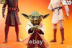 Star Wars The Clone Wars Animated Yoda Jedi Master Sixth Scale figure Sideshow