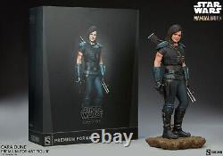 Star Wars The Mandalorian Gina Carano CARA DUNE Premium Form Statue 1/4 Sideshow