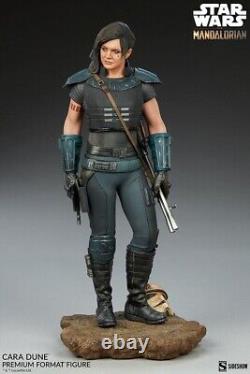 Star Wars The Mandalorian Gina Carano CARA DUNE Premium Form Statue 1/4 Sideshow