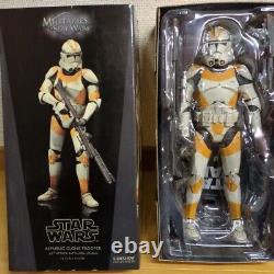 Star Wars UTA PAL Clone Trooper 212st 1/6 Figure Sideshow Hot Toys 12in From JPN