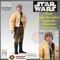 Star Wars Yavin Luke Skywalker Figure by Sideshow Collectibles NEW