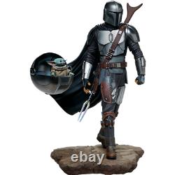 THE MANDALORIAN PREMIUM FORMAT FIGURE Star Wars Sideshow 1/4 Scale NEW