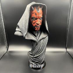 Buste à l'échelle légendaire de Darth Maul de Side Show Collectibles Édition Limitée 595/750