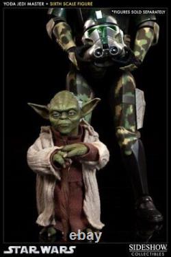 Figure à l'échelle 1/6 de Star Wars Ordre des Jedi Yoda Maître Jedi