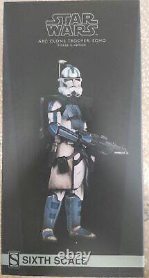 Figurine 1/6 Sideshow Star Wars ARC Clone Trooper Fives en armure de Phase II du JP