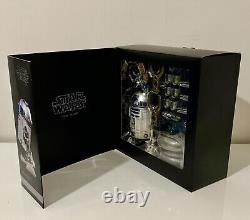 Figurine R2D2 Deluxe Exclusive échelle 1/6 avec hologramme de Leia en très bon état