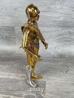 Figurine Star Wars C-3PO, Sideshow, Medicom Toy, Real Action Heros, Yeux Lumineux