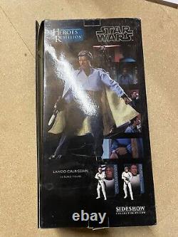 Figurine à l'échelle 1/6 de Lando Calrissian de Star Wars par Sideshow Collectibles et Hot Toys