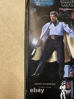 Figurine à l'échelle 1/6 de Lando Calrissian de Star Wars par Sideshow Collectibles et Hot Toys