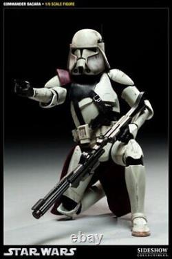 Figurine à l'échelle 1/6 de Star Wars Militaires de Star Wars Commandant Bacara Côté