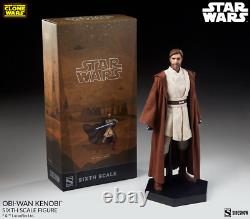 Figurine d'action Obi-Wan Kenobi de Star Wars : The Clone Wars en édition limitée de Sideshow.