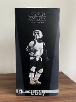 Figurine de collection Star Wars Scout Trooper à l'échelle 1/6 de Sideshow