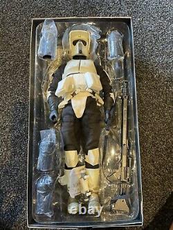 Figurine de collection exclusive Star Wars Scout Trooper ROTJ à l'échelle 1/6 de Hot Toys