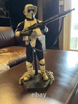 Figurine de collection exclusive Star Wars Scout Trooper ROTJ à l'échelle 1/6 de Hot Toys