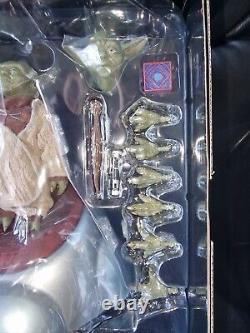 Figurine exclusive Star Wars Yoda Maître Jedi à l'échelle 1/6 de Sideshow