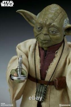 Guerre des étoiles Yoda L'Empire contre-attaque 16 12 Figurine d'action Side Show Hot toys