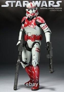 Guerres des clones de Star Wars Imperial Shock Trooper Sideshow Figurine 1/6 Non ouverte De JP
