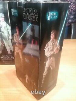 Luke Skywalker Bespin Sideshow Héros de la Rébellion Star Wars 12 Boîte