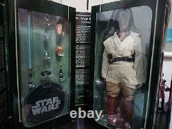 Nouvelle figurine Star Wars Sideshow Ordre des Jedi Anakin et Obi Wan Kenobi NON OUVERTE.