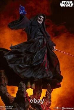 RARE? Star Wars Sideshow Collectibles Statue de Darth Sidious Mythos Palpatine