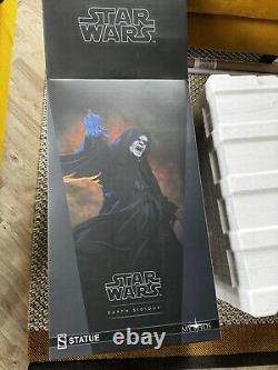 RARE? Star Wars Sideshow Collectibles Statue de Darth Sidious Mythos Palpatine