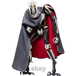 SIDESHOW COLLECTIBLES FIGURINE STAR WARS 1/6 GÉNÉRAL GRIEVOUS 41 CM Boîte endommagée