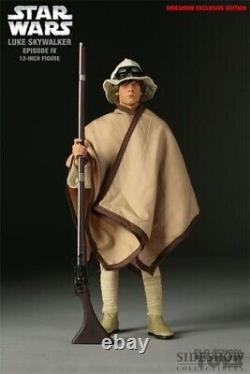 STAR WARS Luke Skywalker, Agriculteur d'humidité de Tatooine, à l'échelle 1/6 (Sideshow) SCELLÉ