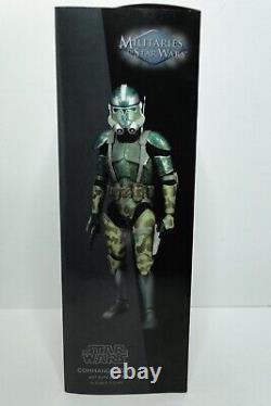 Sideshow 1/6 Échelle Star Wars ROTS Clone Commander Gree Exclusive 21831 (2012)