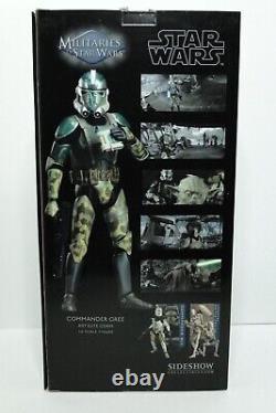 Sideshow 1/6 Échelle Star Wars ROTS Clone Commander Gree Exclusive 21831 (2012)