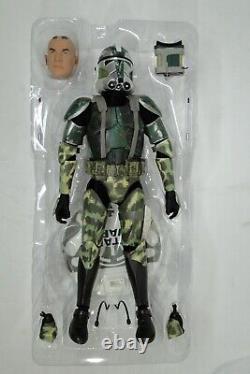 Sideshow 1/6 Échelle Star Wars ROTS Clone Commander Gree Exclusive 21831 (2012)