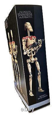 Sideshow Collectibles Star Wars 100284 Sécurité Battle Droids Série à l'échelle 6ème