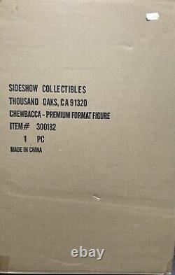Sideshow Premium Format Chewbacca Excellent <br/>

<br/>	Traduction en français: Sideshow Premium Format Chewbacca Excellent
