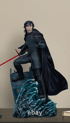 Star Wars Adam Driver Kylo Ren Chef de l'Ordre Premier Statue Format Premium Sideshow